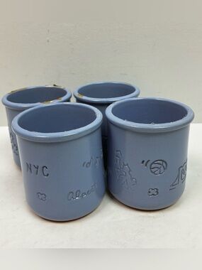La Fermiere x Alex Alpert Set of 4 NYC Clay Pots